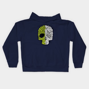 Skull Ornament Kids Hoodie